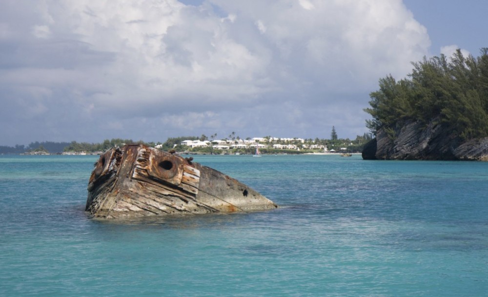 The Vixen - one of more than 100 shipwrecks that Teddy Tucker has found – victims of Bermuda's vexing coral labyrinths 