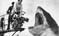 The “Jaws” art department works with the malfunctioning mechanical man-eating great white shark that was affectionately known as “Bruce” – the name given by Steven Spielberg in honor of his Hollywood attorney.
